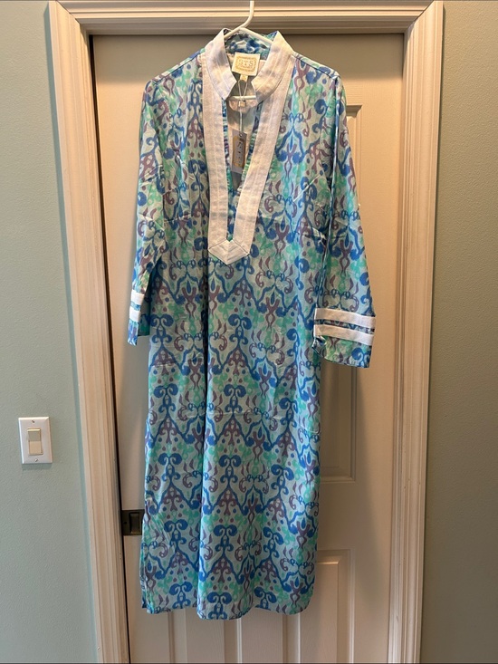 Sail to Sable Dresses & Skirts - Sail to Sable Coastal colors Collar Shift/Tunic